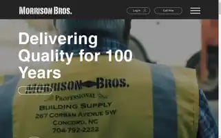 Morrisonbrothers.net Screenshot 2024-05-16 08:23:11