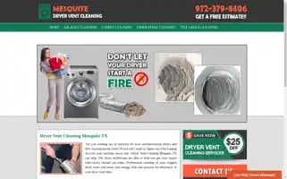 Dryerventcleaningmesquitetx.com Screenshot 2024-06-13 05:18:58