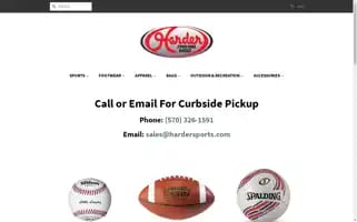 Hardersportinggoods.myshopify.com Screenshot 2024-06-13 16:27:30