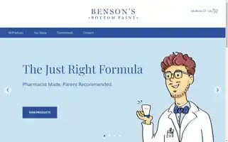 Bensonsbottompaint.com Screenshot 2024-05-15 14:08:24