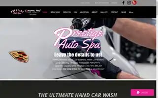 Prestige-autospa.com Screenshot 2024-05-16 13:27:46