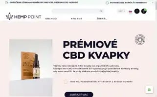 Hemppointcbd-olej.sk Screenshot 2024-06-26 23:40:28