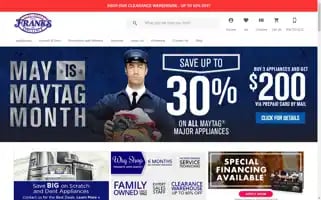 Franksappliance.net Screenshot 2024-05-09 19:09:44