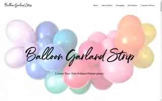 Balloongarlandstrip.com Screenshot 2024-04-17 01:22:50