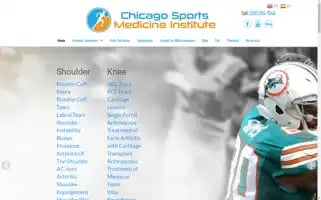 Chicagosportsmedicineinstitute.com Screenshot 2024-06-15 06:31:40
