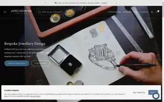 Jamesnewmanjewellery.co.uk Screenshot 2024-05-05 21:28:00