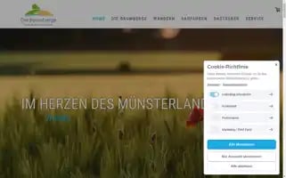Baumberge-touristik.de Screenshot 2024-04-17 01:34:38