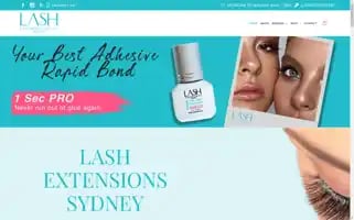 Lashextensionssydney.com.au Screenshot 2024-05-19 14:12:28