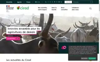 Cirad.fr Screenshot 2024-06-14 05:04:34