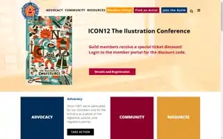 Graphicartistsguild.org Screenshot 2024-07-01 07:09:51