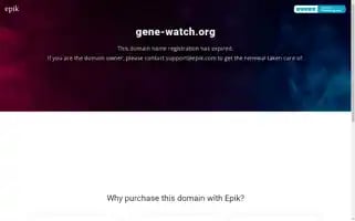 Gene-watch.org Screenshot 2024-07-02 09:45:57