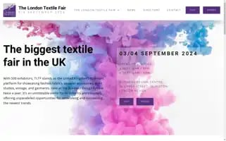 Thelondontextilefair.co.uk Screenshot 2024-06-14 23:16:43