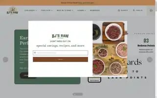 Bjsrawpetfood.com Screenshot 2024-05-08 19:36:45