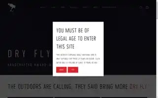 Dryflydistilling.com Screenshot 2024-05-04 18:46:36
