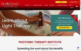 Photonictherapyinstitute.com Screenshot 2024-07-04 16:54:25