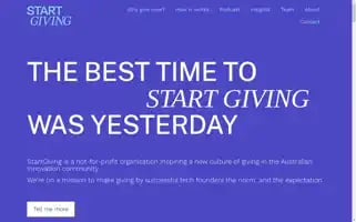 Startgiving.com Screenshot 2024-07-09 11:47:27