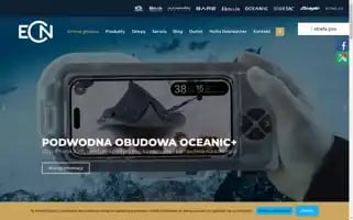 Nurkowanie-ecn.pl Screenshot 2024-07-08 16:51:13