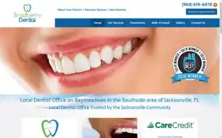 Bradberrydental.com Screenshot 2024-05-15 15:14:51