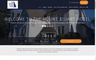 Mountstuarthotel.co.uk Screenshot 2024-04-18 18:49:25