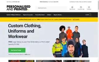 Personalisedandprinted.com Screenshot 2024-05-13 09:01:49