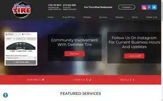 Dettmertires.com Screenshot 2024-05-09 09:35:44