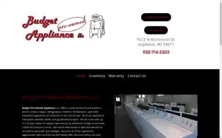 Budgetpreownedappliance.com Screenshot 2024-05-15 15:50:23