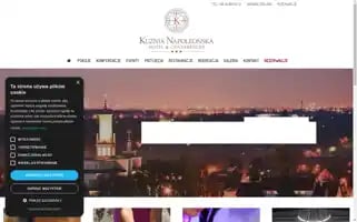 Kuzniahotel.pl Screenshot 2024-04-18 06:52:57