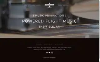 Poweredflightmusic.com Screenshot 2024-04-17 13:01:52