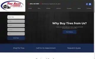 Tiresalesandserviceinc.com Screenshot 2024-05-14 12:56:45