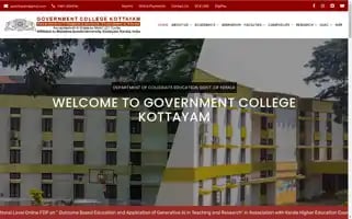Gckottayam.ac.in Screenshot 2024-06-15 09:14:24