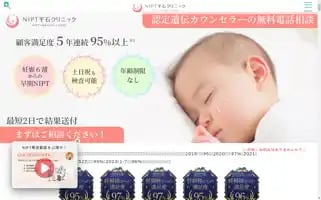 Nipt-clinic.jp Screenshot 2024-06-17 11:39:18