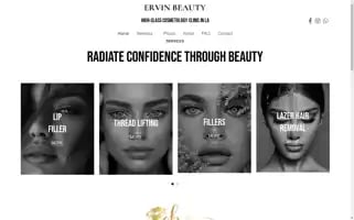 Ervinbeauty.com Screenshot 2024-05-26 14:23:17