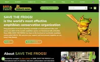 Savethefrogs.com Screenshot 2024-06-28 21:37:54