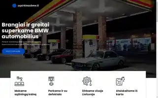 Supirkimasbmw.lt Screenshot 2024-06-16 15:11:32