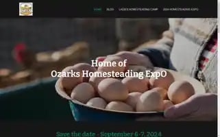 Ozarkshomesteading.com Screenshot 2024-06-15 11:05:04