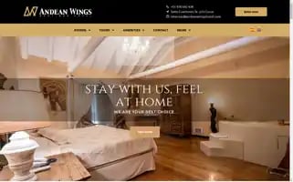 Andeanwingshotel.com Screenshot 2024-04-22 10:14:41