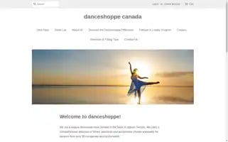Danceshoppe.com Screenshot 2024-05-09 08:25:26