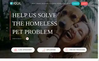 Vocalforpets.org Screenshot 2024-06-12 11:37:28