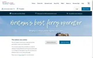 Wightlink.co.uk Screenshot 2024-05-15 03:07:50