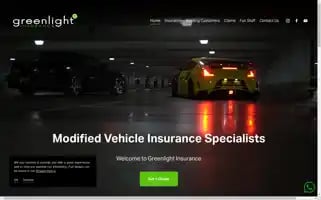 Greenlightinsurance.co.uk Screenshot 2024-06-30 19:56:50