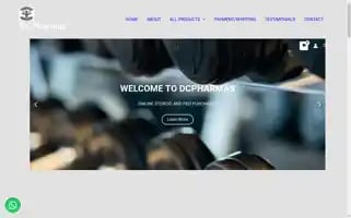 Dcpharmas.com Screenshot 2024-05-26 10:25:31