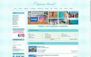 Elegancetravel.sk Screenshot 2024-04-15 15:45:40