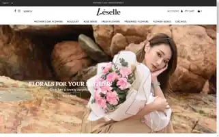 Leselle-florist.com Screenshot 2024-05-04 07:56:57