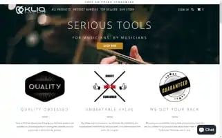 Kliqmusicgear.com Screenshot 2024-05-05 13:31:54