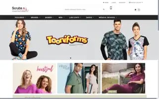 Scrubsplusmuskegon.com Screenshot 2024-05-16 16:30:21