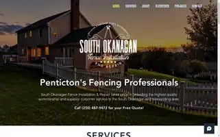 Southokanaganfence.com Screenshot 2024-07-08 19:06:46