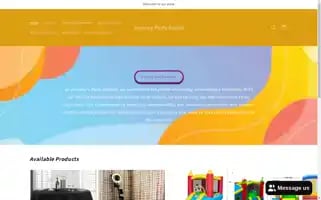 Journeyspartyrentals.com Screenshot 2024-05-03 19:06:54