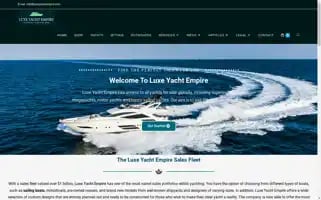 Luxeyachtempire.com Screenshot 2024-05-25 19:00:29