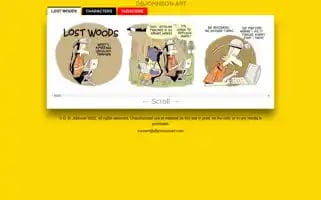 Lostwoodscomicstrip.com Screenshot 2024-04-15 11:48:31