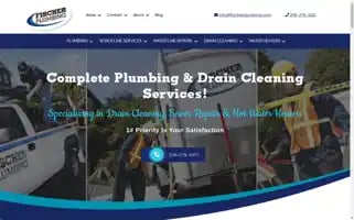 Fischerplumbing.com Screenshot 2024-05-09 17:35:15